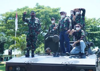 Pendam XIII/Merdeka Kenalkan ke Media Satuan Kikav 10/Msc