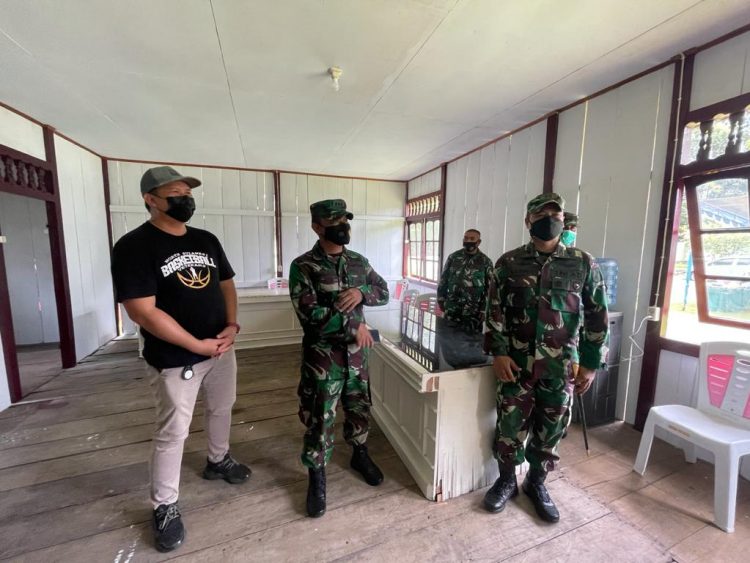 Kapendam XIII/Merdeka Resmikan Bangunan Media Center Kodim 1310/Bitung