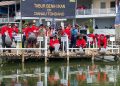 Korem 131/Santiago-BRI Manado Gelar Fun Bike dan Tabur  Benih Ikan di Tondano