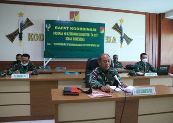 Kodam XIII/Merdeka Gelar Rakor Program KB Kesehatan