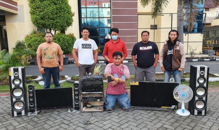 Pedagang Nyambi Pencuri Barang Elektronik Kuras Rumah di Bunaken