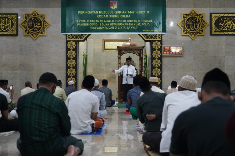 Pangdam XIII/Merdeka: Al Qur’an Sebuah Pedoman Hidup Umat Muslim