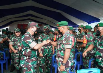 Pangdam XIII/Merdeka Kunjungi Kodim 1303/Bolmong