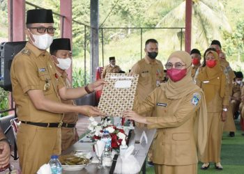 Ini Pesan Bupati Iskandar saat Menyerahkan SK PNS Bolsel Formasi 2019