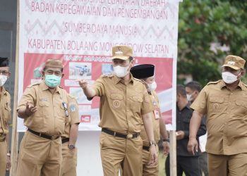 Bupati Hi Iskandar Kamaru menginstruksikan Seluruh OPD Segera Tayangkan RUP