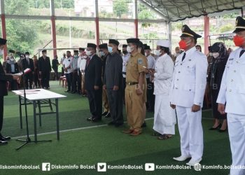 Pelantikan Pejabat Pemkab Bolsel