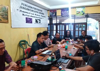 Gelar Dialog dengan AJI Manado, LBH Pers Manado: Banyak Jurnalis Sulut tidak Paham Kode Etik