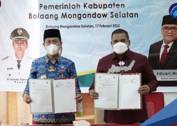 Cetak SDM Handal, Pemkab Bolsel Gandeng UNG
