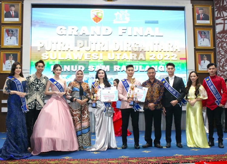 Pemilihan Putra Putri Dirgantara Sulut 2022 Berakhir. Ini nama-nama Pemenangnya