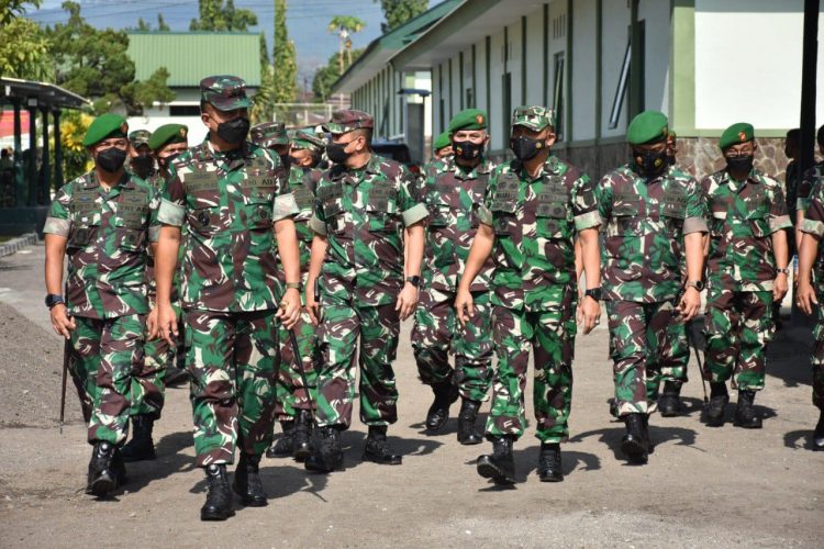 Pangdam XIII/Merdeka melakukan Kunjungan Kerja ke Kota Bitung