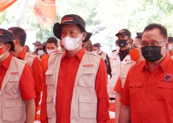Iskandar Kamaru Hadiri Diklat Nasional Penanggulangan Bencana Baguna PDI Perjuangan