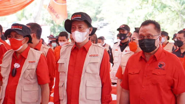 Iskandar Kamaru Hadiri Diklat Nasional Penanggulangan Bencana Baguna PDI Perjuangan