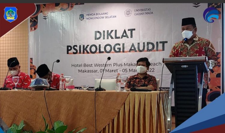 Tutup Diklat Psikologi Audit Inspektorat Daerah, Ini kata Wabup Bolsel
