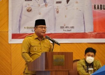 Wabup Deddy Abdul Hamid Buka Seleksi JPT Pratama Pemkab Bolsel