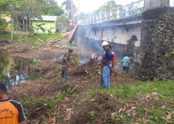 Perbatasan Indonesia Punya Danau Lota yang Indah, Koramil 1312/Lirung dan Warga Moronge Bahu Membahu Bangun Destinasi Wisata