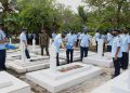 Lanud Sam Ratulangi Ziarah ke TMP Kairagi Peringati HUT TNI AU