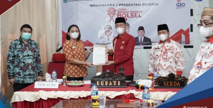 Bupati Bolsel Buka Tahapan Lomba Inovasi Daerah