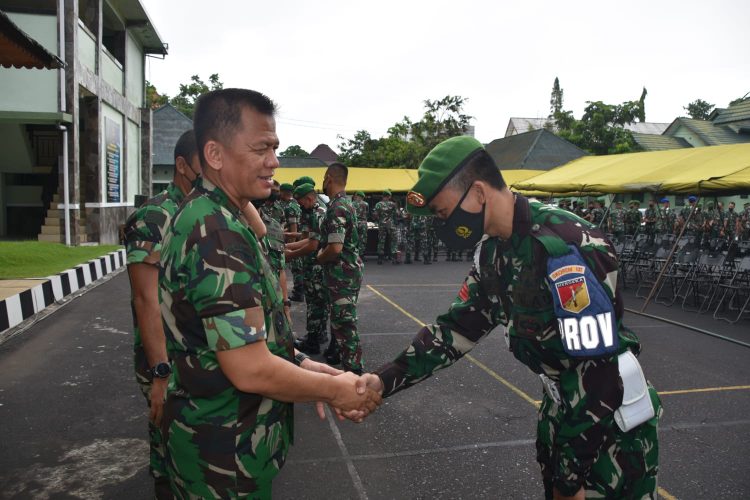 Korem 131/Santiago Laksanakan Halal Bihalal