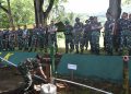 Kodam XIII/Merdeka Buatkan Pompa Hidram untuk Kebutuhan Air Bersih Warga Minut