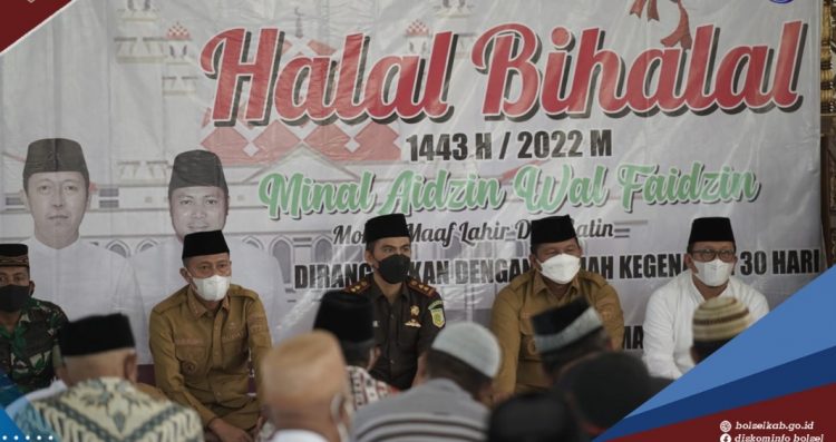 Pemkab Bolsel Gelar Halalbihalal