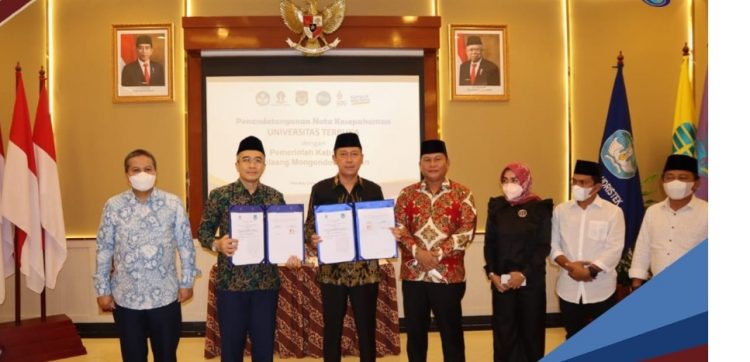 Tingkatkan Kualitas SDM, Pemkab Bolsel Gandeng Universitas Terbuka Banten