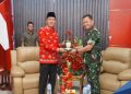 Bertemu Danrem 131 Santioago, Bupati Iskandar Kamaru Sampaikan ini