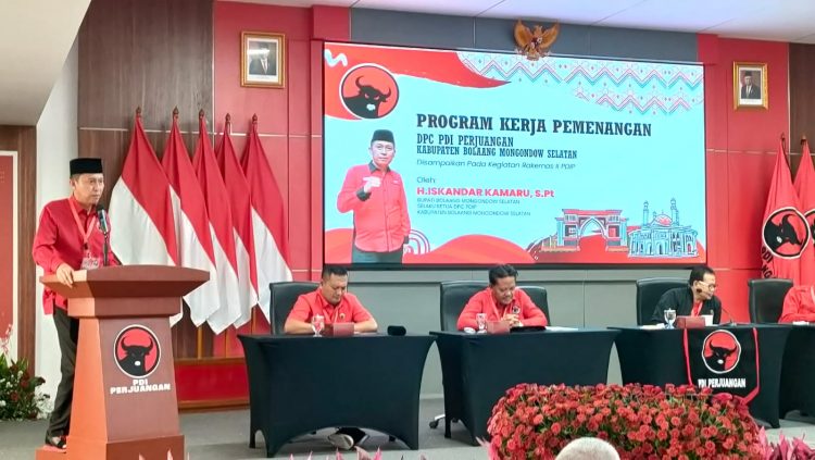 Rakernas II PDI Perjuangan, Iskandar Kamaru Paparkan Strategi Pemenangan Pemilu 2024