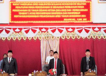 DPRD Bolsel Gelar Dua Agenda Paripurna