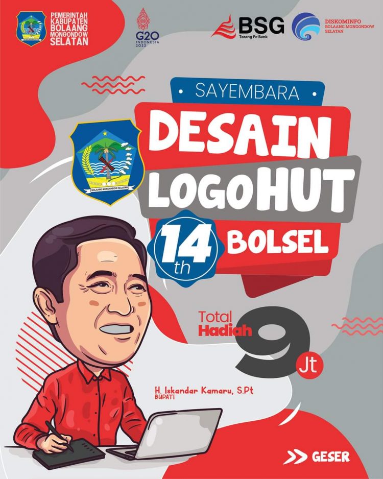 Pemkab Bolsel Gelar Lomba Desain Logo HUT Kabupaten, Total Hadiah Rp 9 Juta