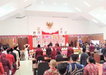 DPRD Gelar Paripurna Istimewa HUT Ke-14 Bolsel