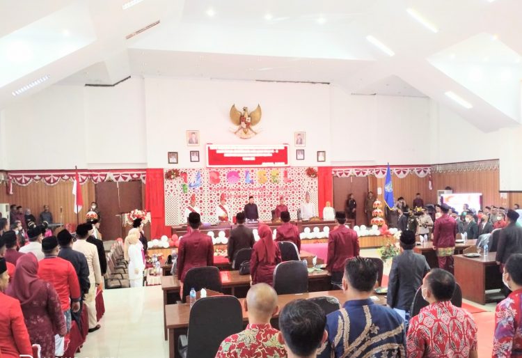 DPRD Gelar Paripurna Istimewa HUT Ke-14 Bolsel