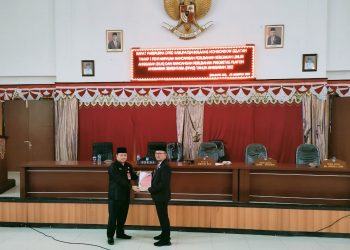 DPRD Bolsel Gelar Paripurna Penyampaian Rancangan Perubahan KUA dan PPAS Tahun 2022