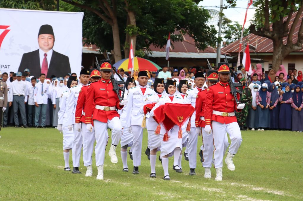 Bolsel Rayakan HUT Ke-77 RI Di Wilayah Perbatasan – BAKLAK NEWS