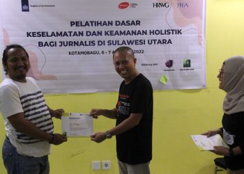 15 Jurnalis di Sulut Belajar Keselamatan dan Keamanan Holistik