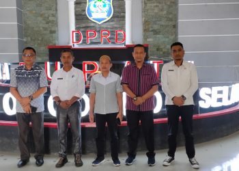 DPRD Bolsel Sambut Kunker DPRD Kota Gorontalo