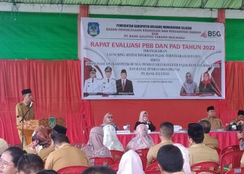 Evaluasi Capaian PBB dan PAD Tahun 2022, Bupati Iskandar Kamaru Tegaskan Hal ini