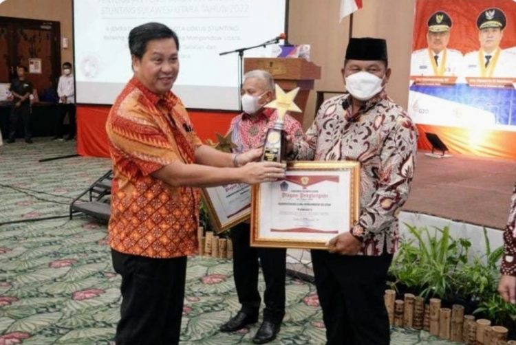 Sukses Jalankan Program Nasional, Pemkab Bolsel Diganjar Dua Penghargaan