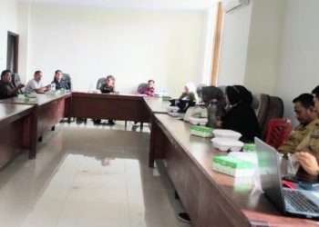 DPRD Bolsel Rakor dengan Sejumlah Perangkat Daerah