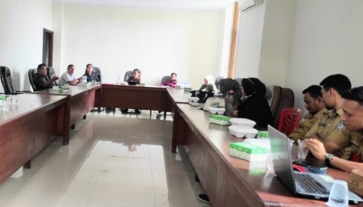 DPRD Bolsel Rakor dengan Sejumlah Perangkat Daerah