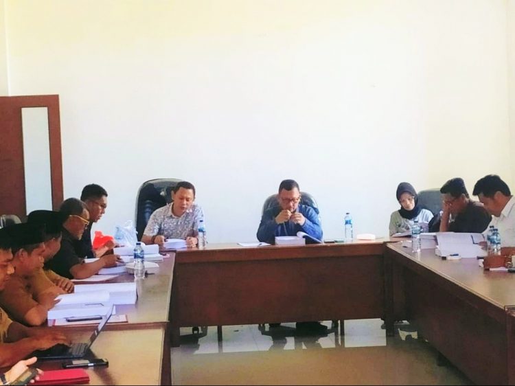 DPRD Bolsel Bahas Ranwal Perubahan RPJMD Tahun 2022-2026