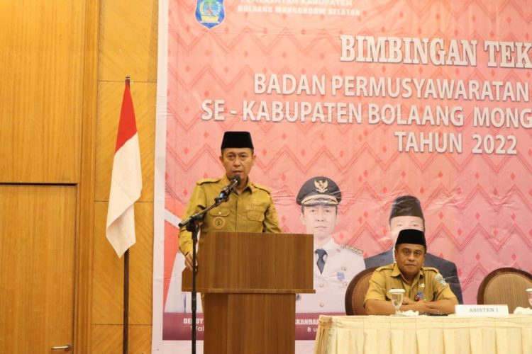 Pemkab Bolsel Tingkatkan Kapasitas BPD Lewat Bimtek