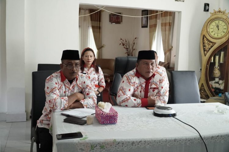 Wabup Bolsel Ikuti Exit Meeting BPK RI