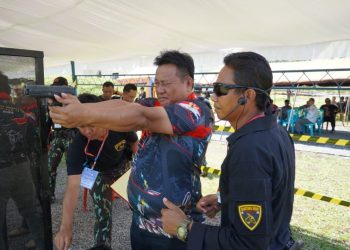 Hadiri Pembukaan Kapolda Sulut Cup, Wabup Bolsel: Semoga Olahraga Menembak Makin Diminati