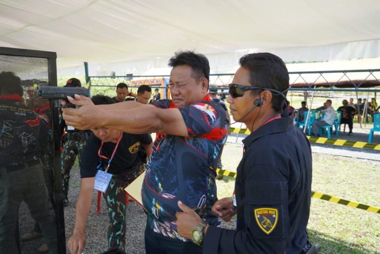 Hadiri Pembukaan Kapolda Sulut Cup, Wabup Bolsel: Semoga Olahraga Menembak Makin Diminati