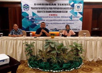 Tingkatkan Kapasitas, DPRD Bolsel Ikuti Bimtek