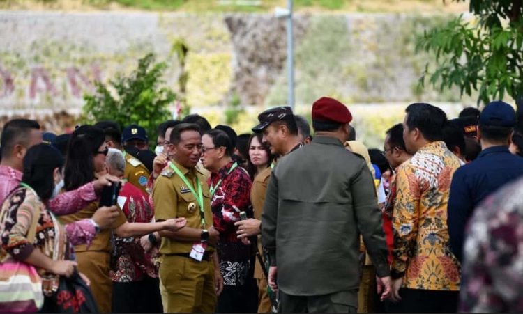 Bupati Boltim Turut Hadir Kunjungan Kerja Presiden RI di Sulut