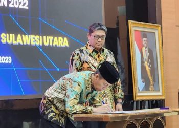Bupati Bolsel Serahkan LKPD Unaudited ke BPK RI