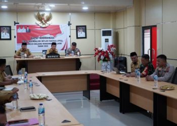 Bupati Iskandar Kamaru Pimpin Rakor TPID, Bahas Komoditas Utama