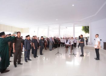 Sekkot Lantik 56 pejabat Fungsional di Lingkup Pemerintah Kotamobagu