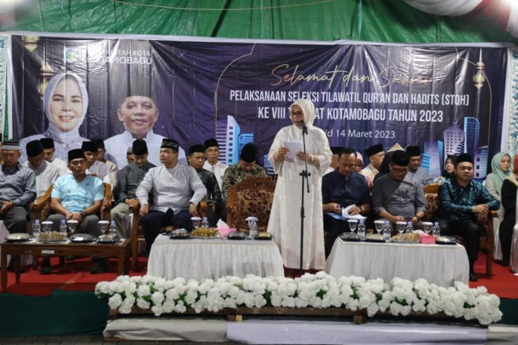 Tatong Bara Buka STQH ke-VIII Tingkat Kota-Kotamobagu